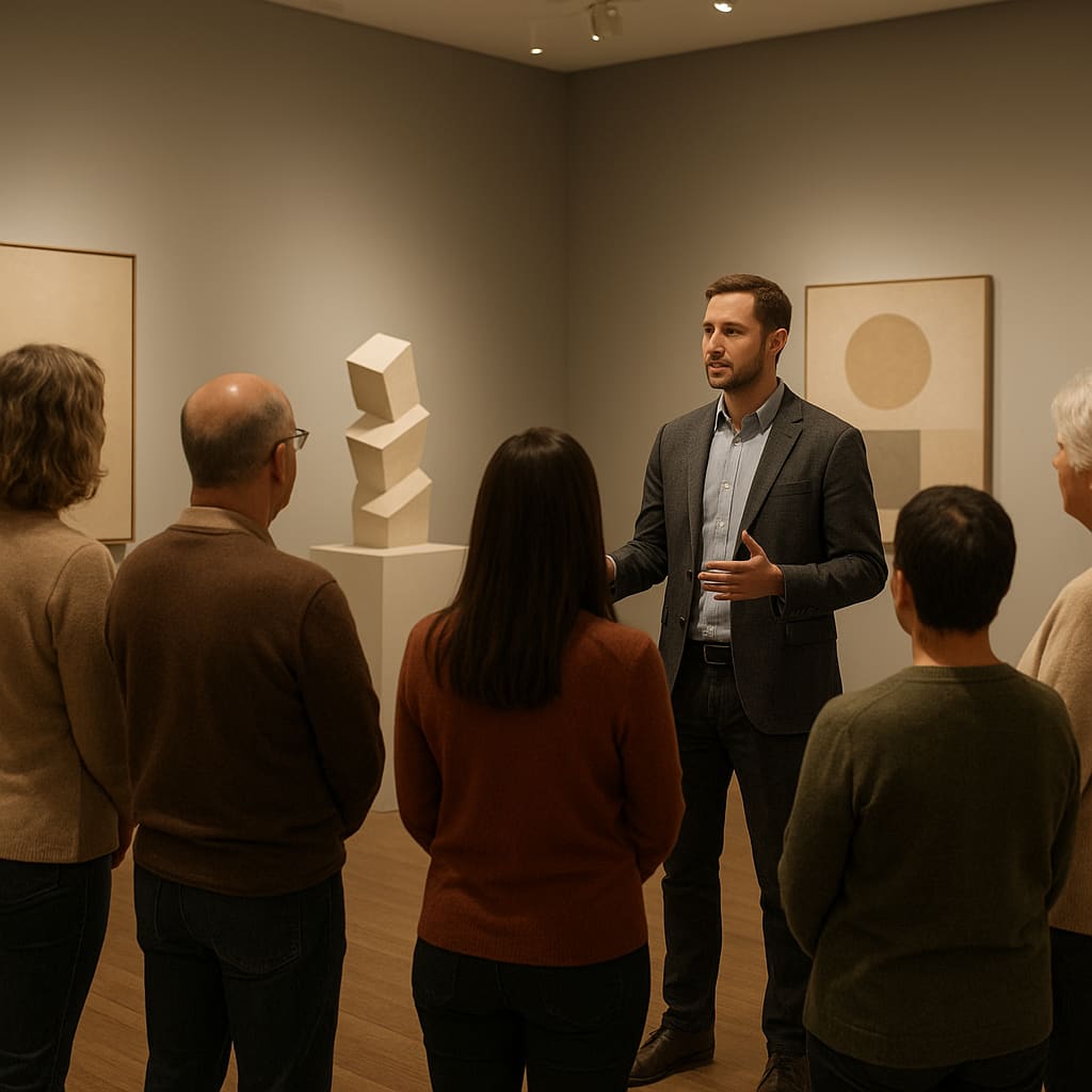 Small group guided visit